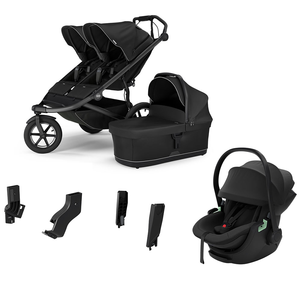 Thule Urban Glide3 Double Black + Thule Maple