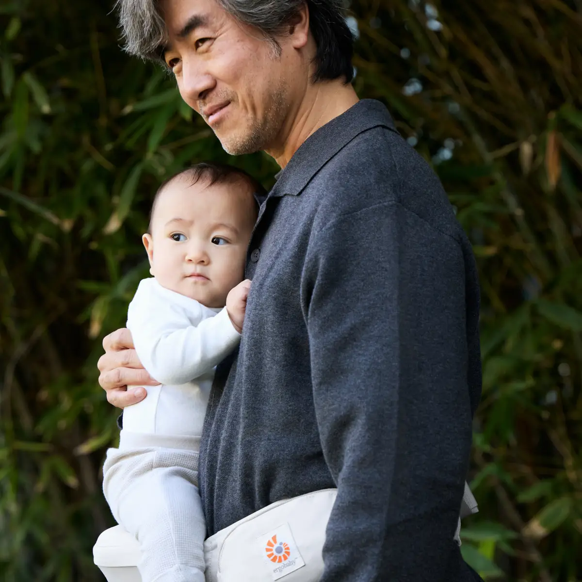 Ergobaby Lift hoftesæde Pearl Grey