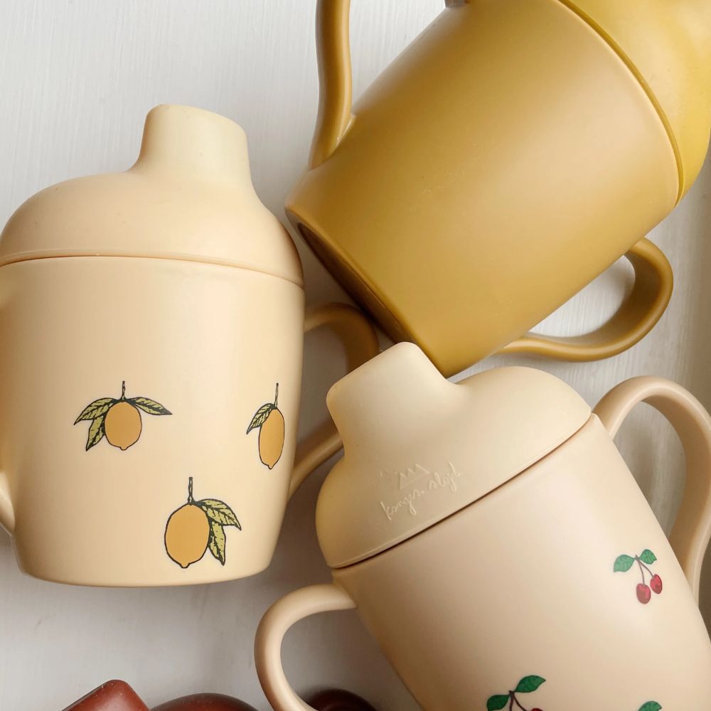 Konges Sløjd 2 Pack Sippy Cup Cherry