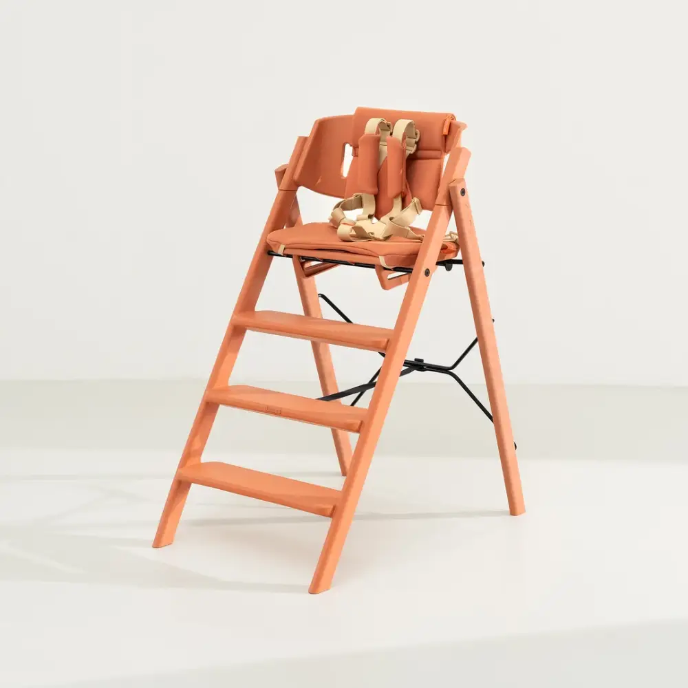 KAOS KLAPP jr. harness & cushion set terracotta pink