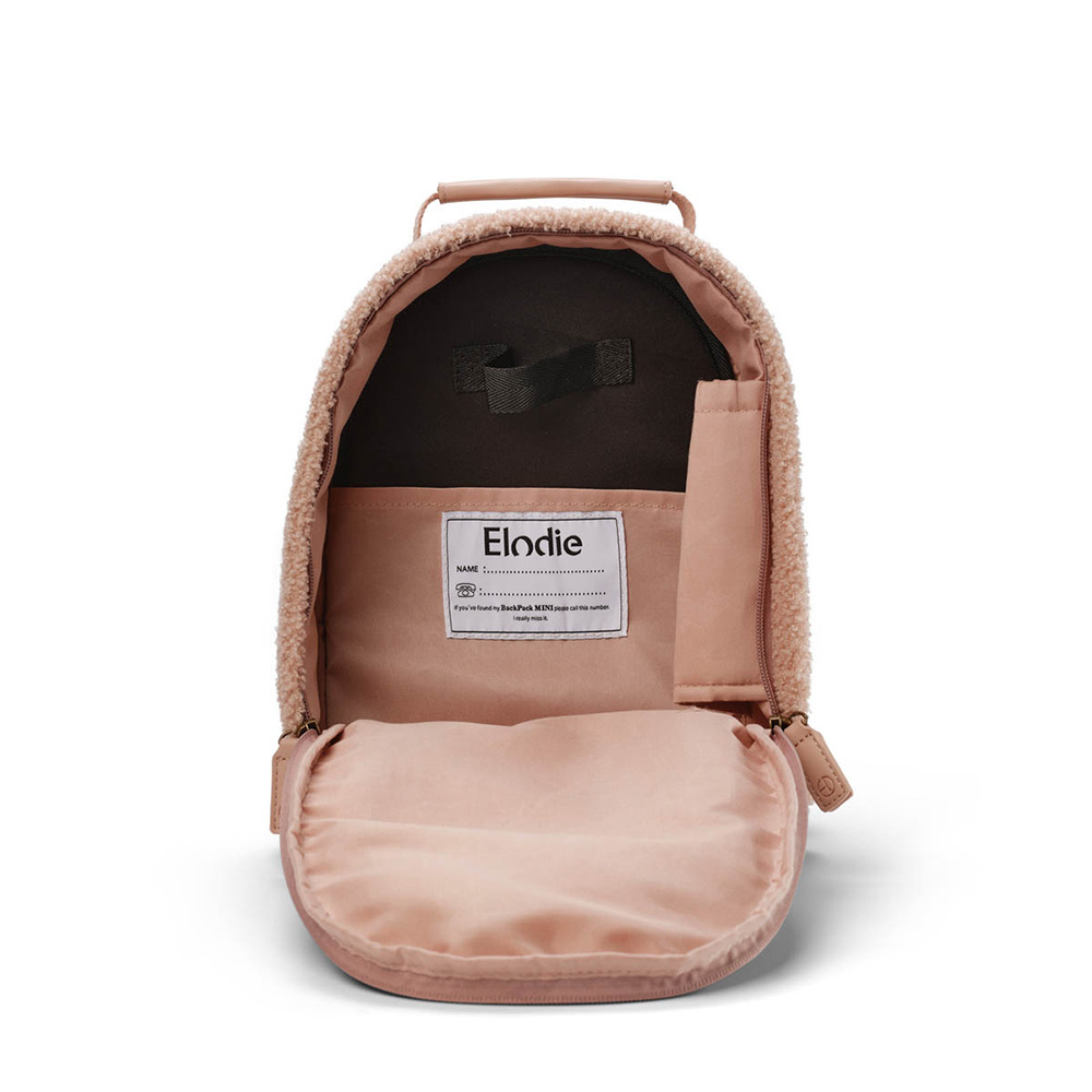 Elodie Rygsæk MINI - Pink Bouclé