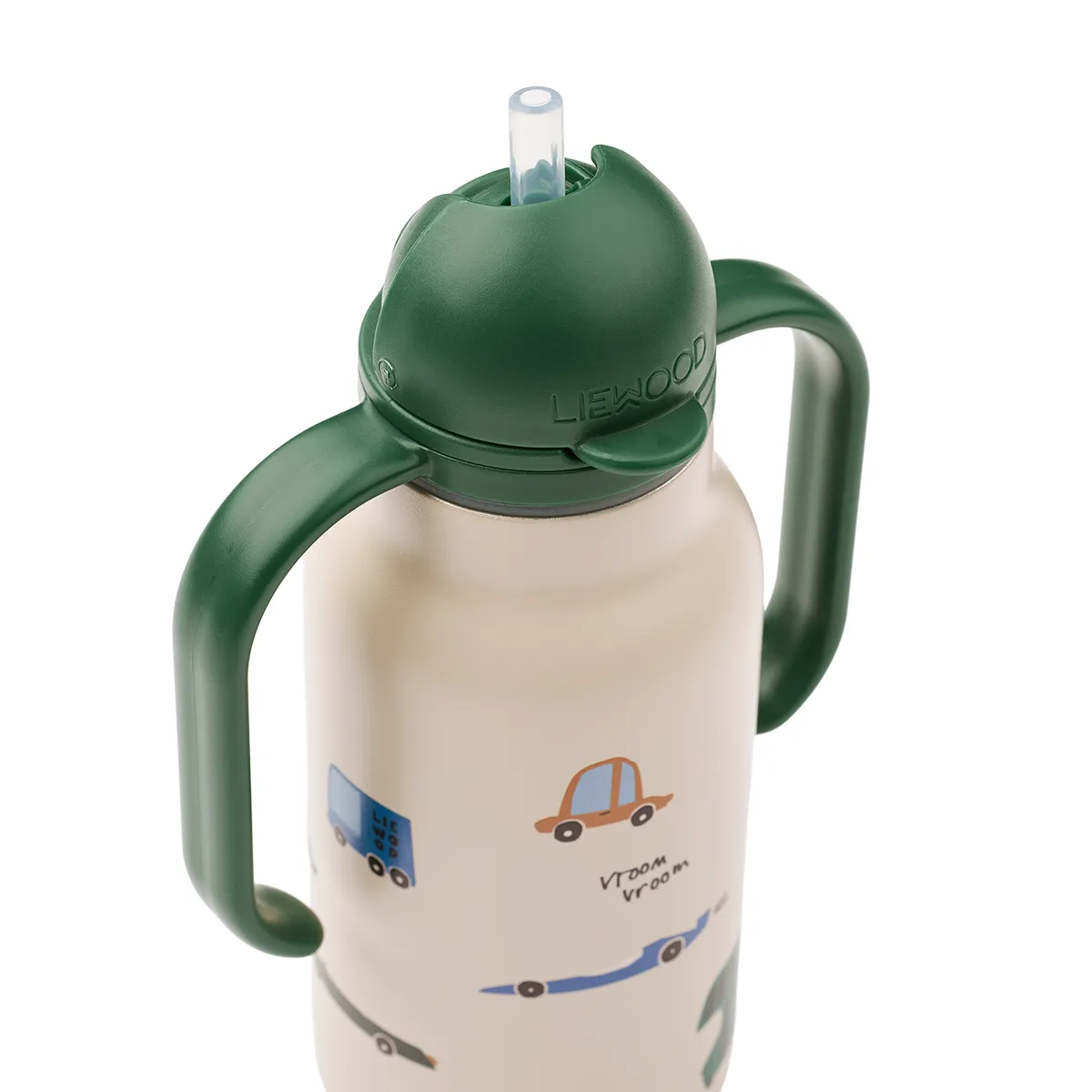 Liewood Kimmie vandflaske 250 ml Cars / Sandy