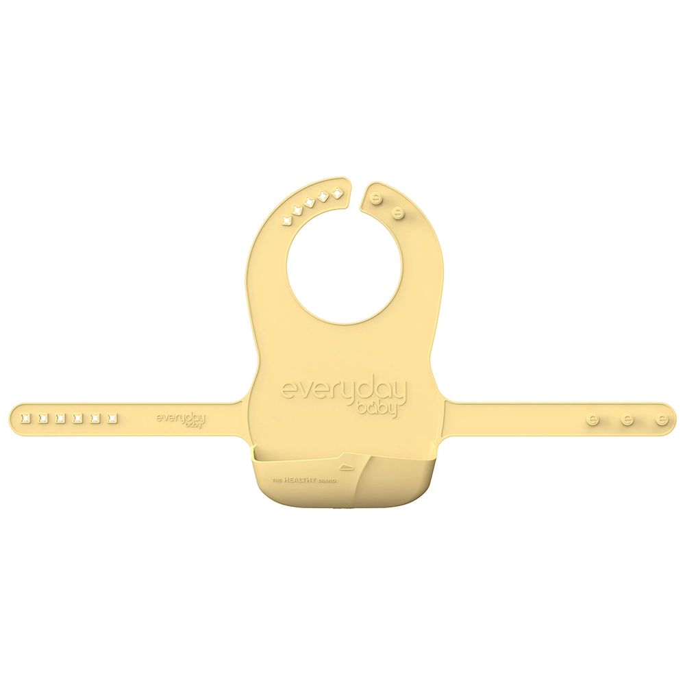 Everyday Baby silikone hagesmæk Soft Yellow