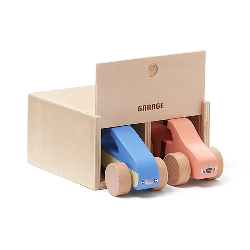 Kids Concept Cars 2-pak med garage AIDEN