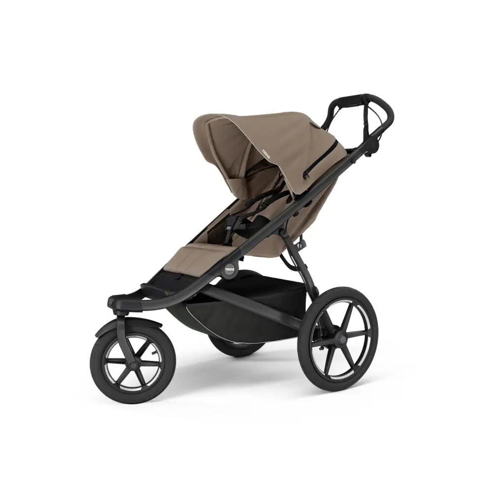Thule Urban Glide 3 Tinted Taupe magnetic buckle