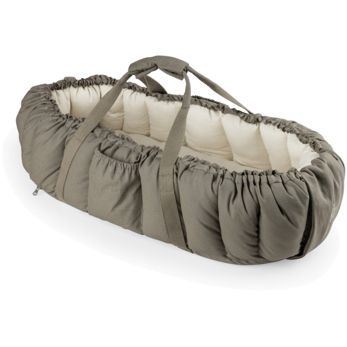 Sebra Babynest 3-i-1 dark olive