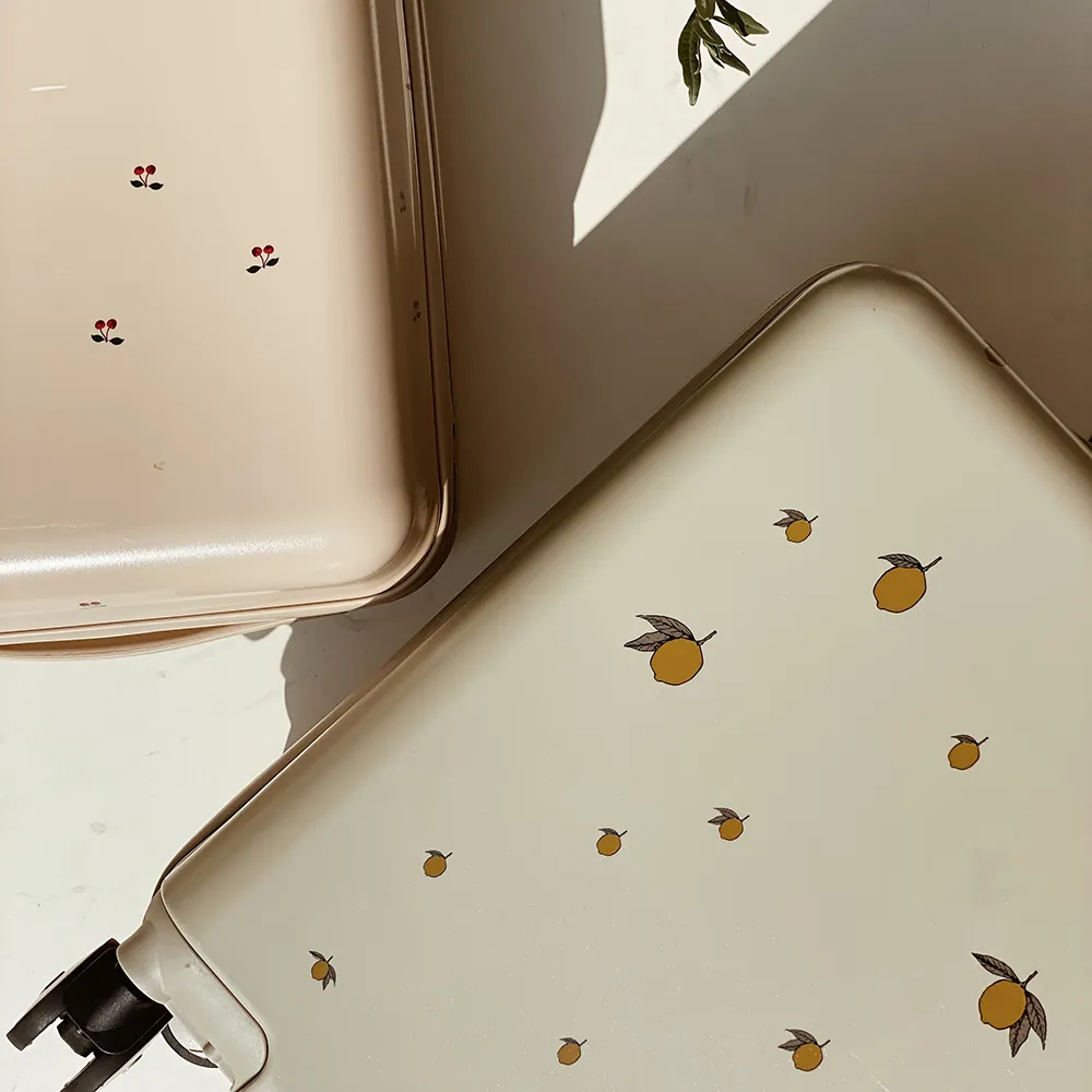 Konges Sløjd Rejsekuffert Lemon