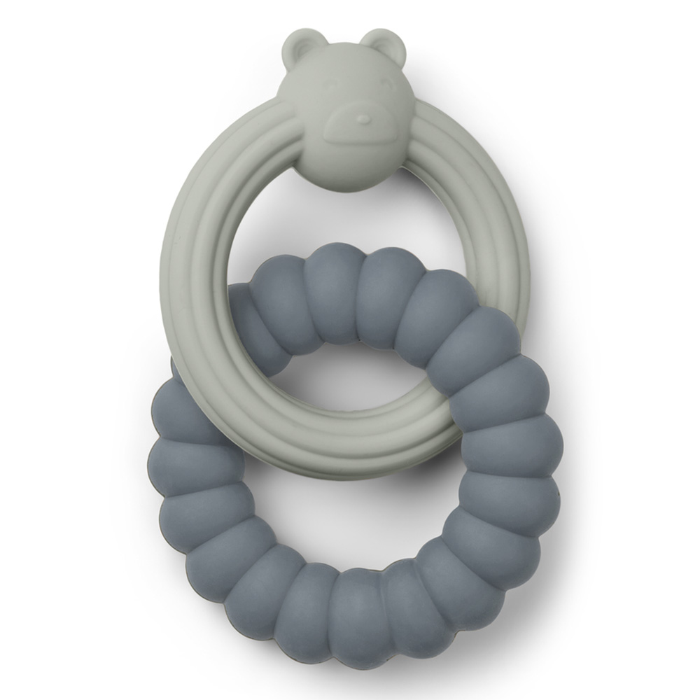 Liewood Herbert Mr. Bear Teether Mr. bear blue mix