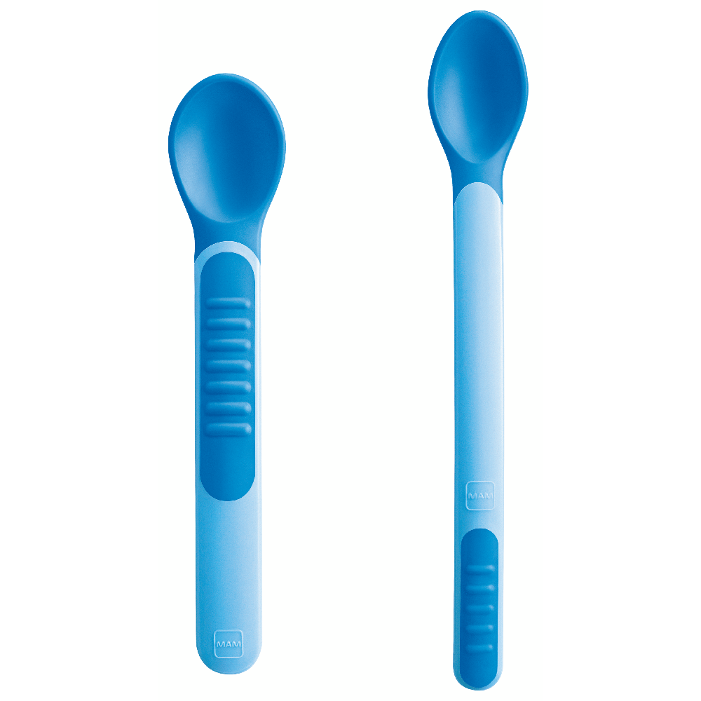 MAM Heat Sensitive Skeer & Etui 1p Blandede farver