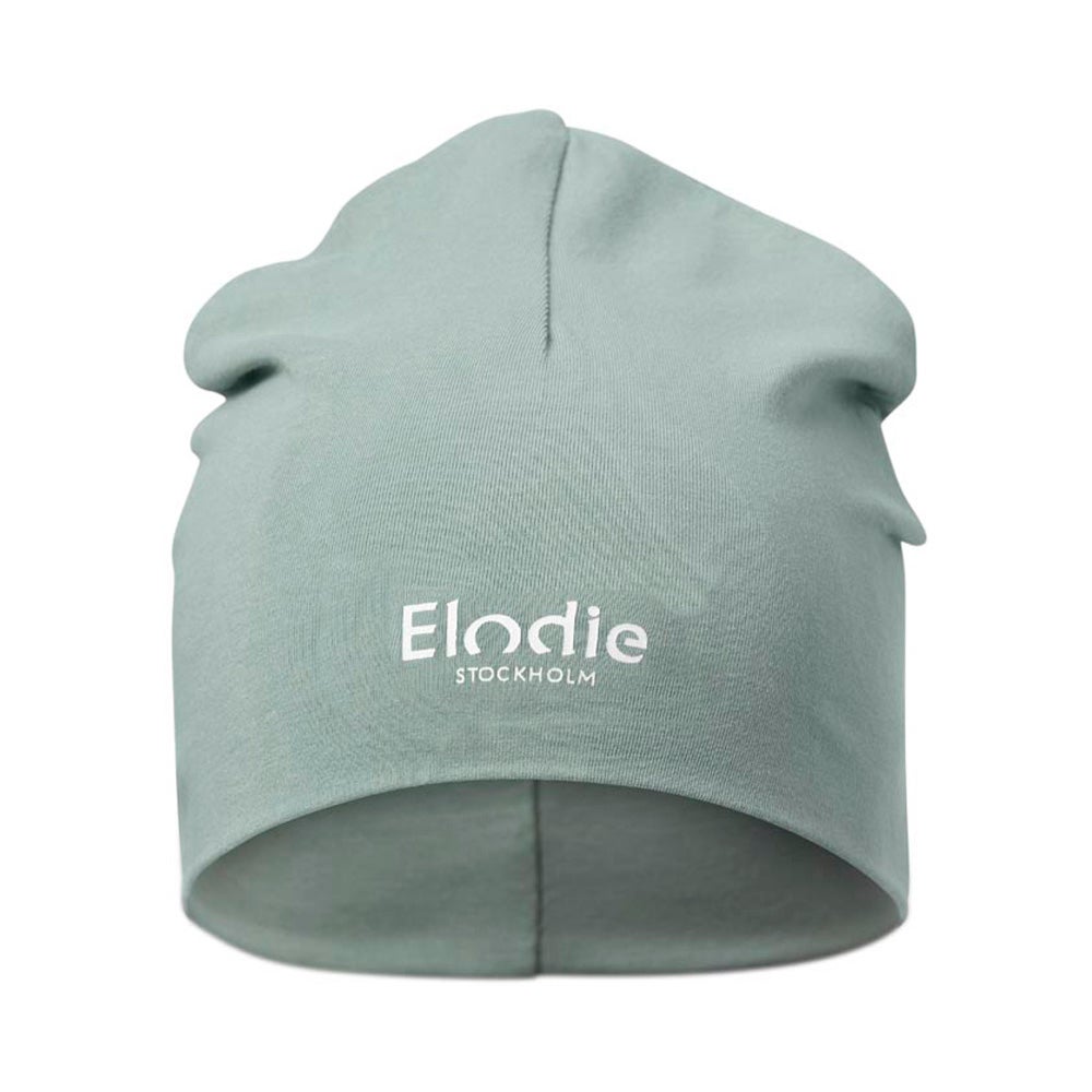 Elodie Details bomuldshætte LogoPebble Green 2-3 y