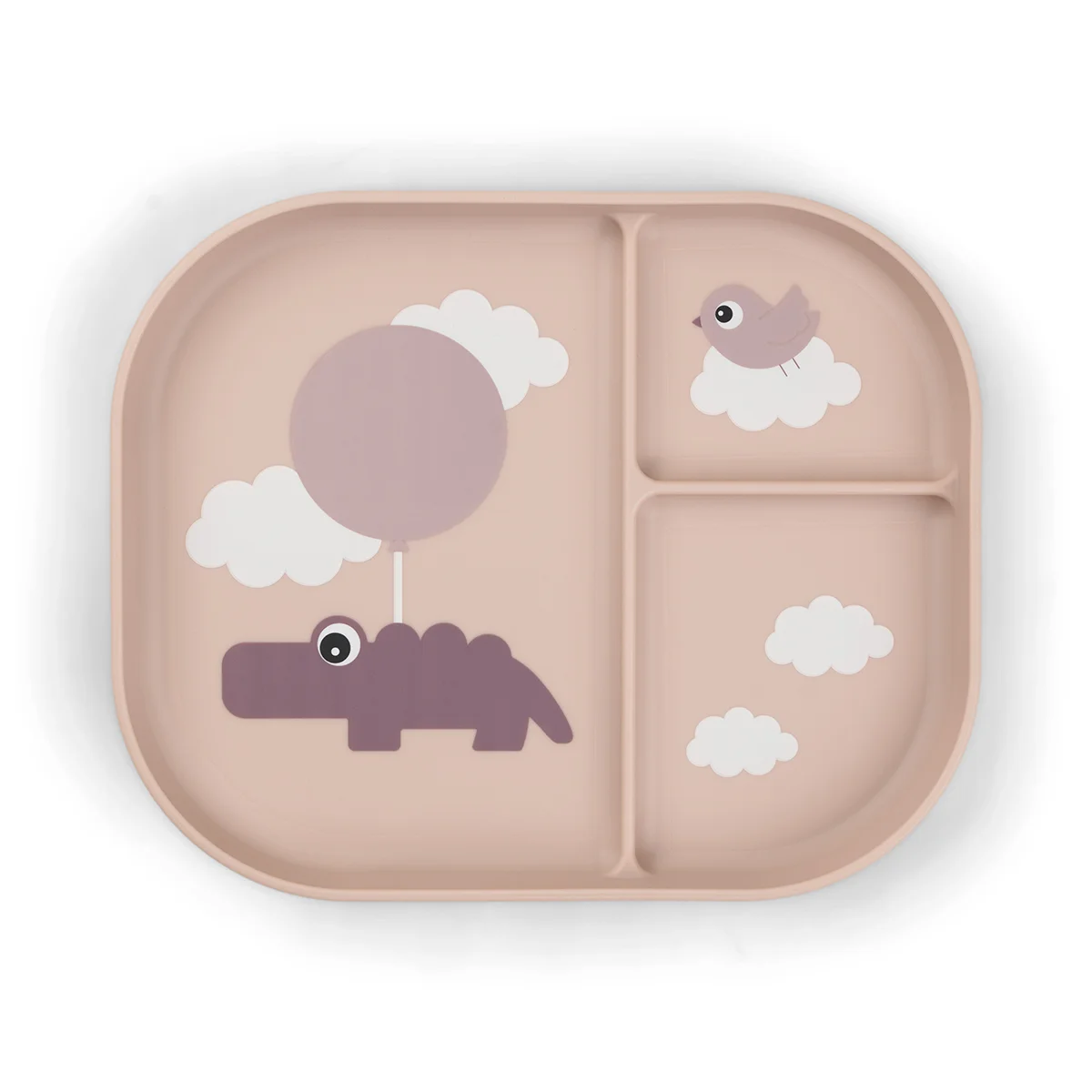 Done by Deer Foodie plade med rumHappy clouds Powder