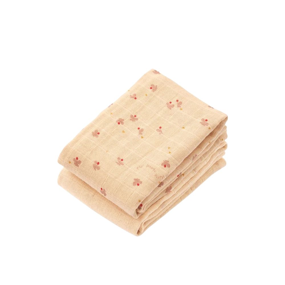 Liewood Lewis stofble 2-pak – Mini Butterfly / Apple Blossom