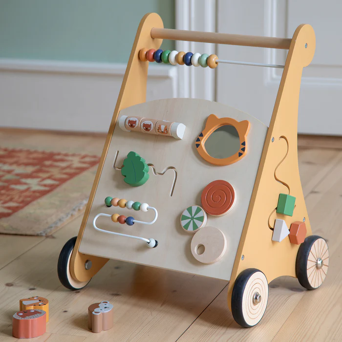 Sebra aktivitetsvogn i træ, Wildlife