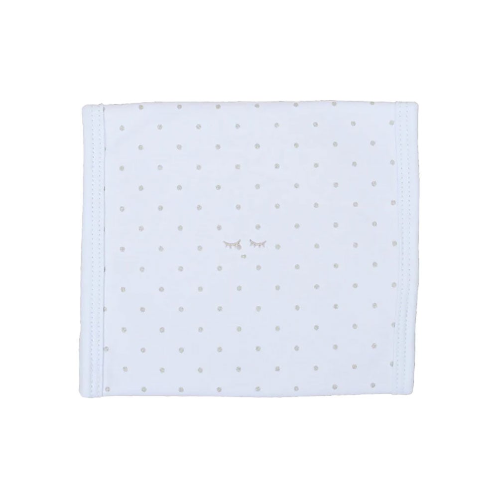 Livly Saturday Burp Blankie Baby Blue