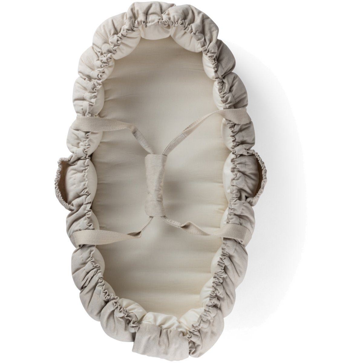 Sebra Babynest 3-i-1 med kaleche morning beige melange