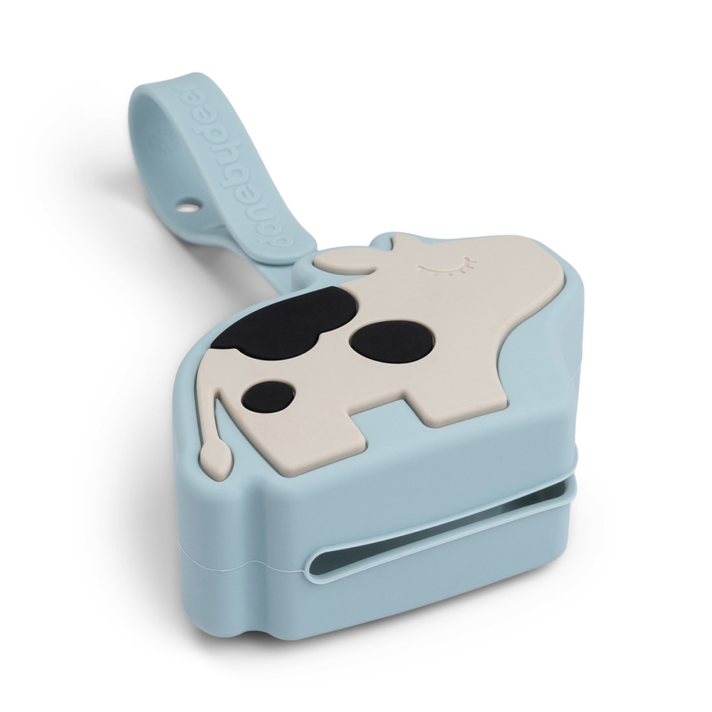 Done by Deer sutteholder silikone pouch Dotti Blue