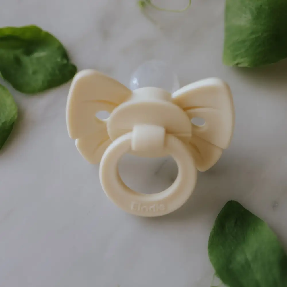 Elodie Binky Bow Sut Havre Hvid One size