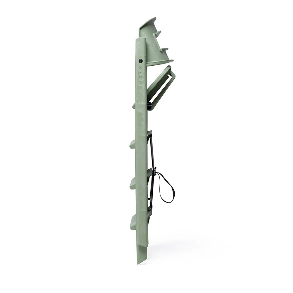 Kaos Klapp Højstol genbrugsplast Mineral Green