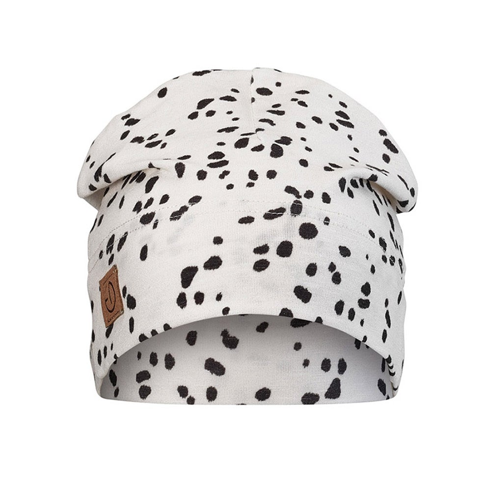 Elodie Details Light Beanie Dalmatian Dots 6-12m