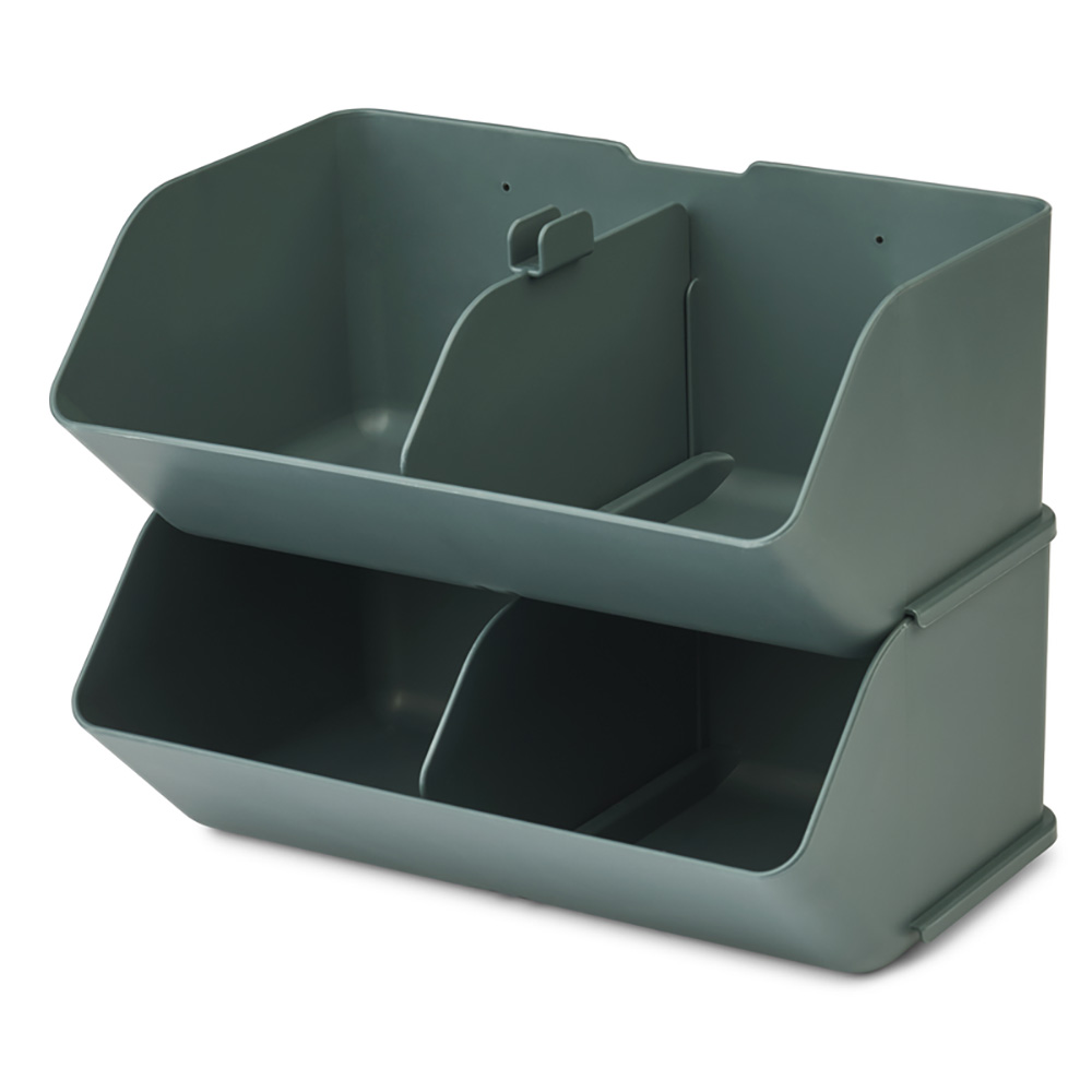 Liewood Rosemary Desktop Organizer M 2-Pack Whale blue 7130
