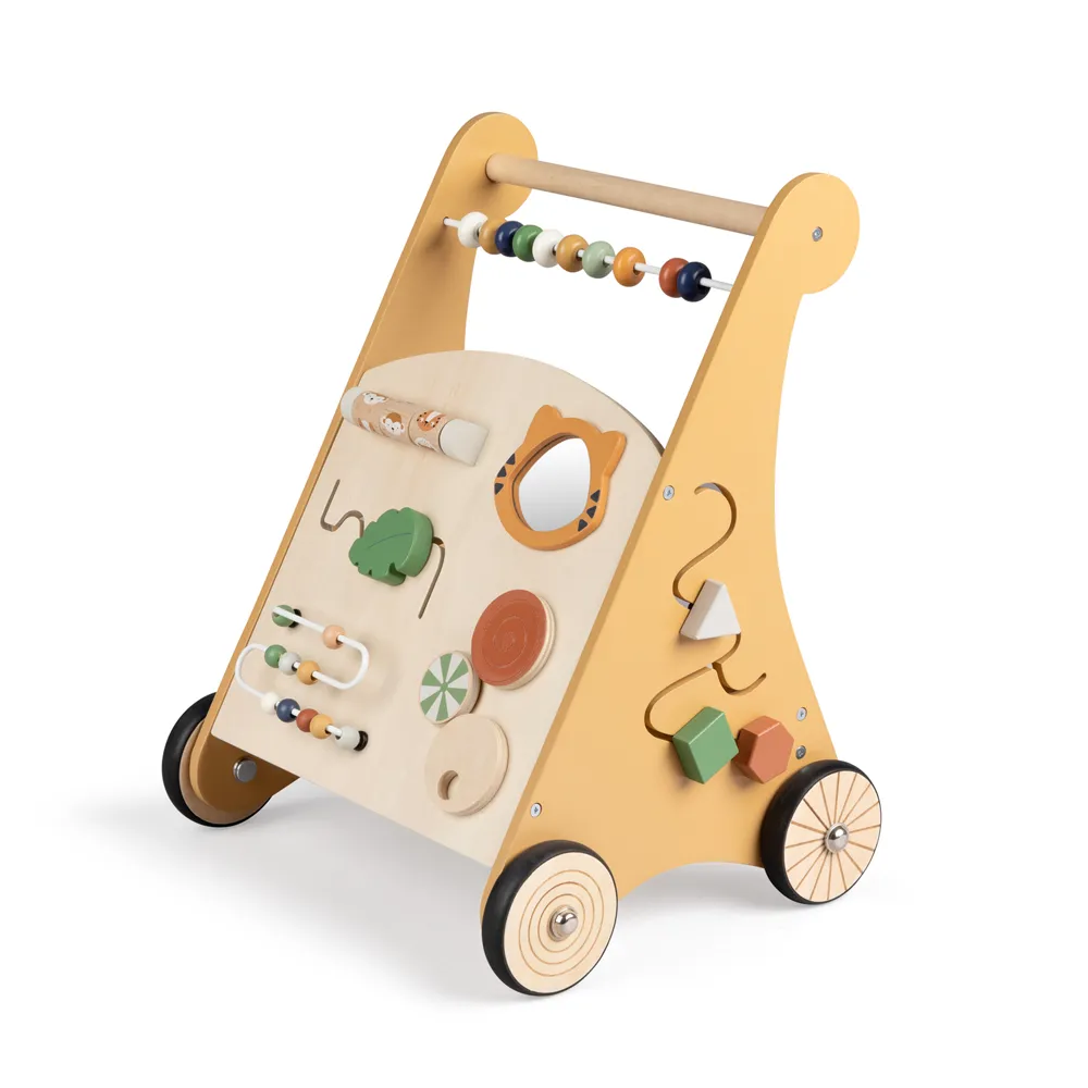 Sebra aktivitetsvogn i træ, Wildlife