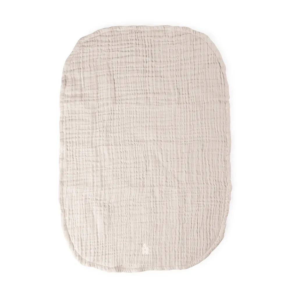 Sebra Pusleunderlag 2-pak muslin rosa