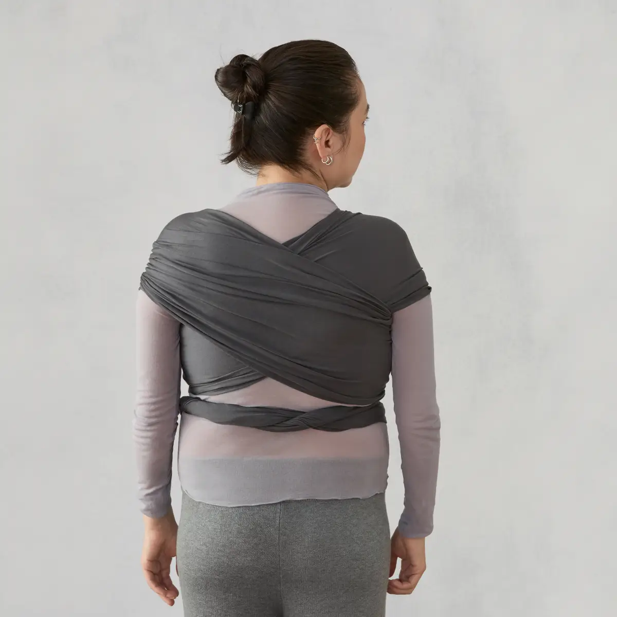 Ergobaby Aura Wrap bæresele Soft Black