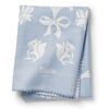Elodie Details Jacquard Tæppe Blueberry Blue