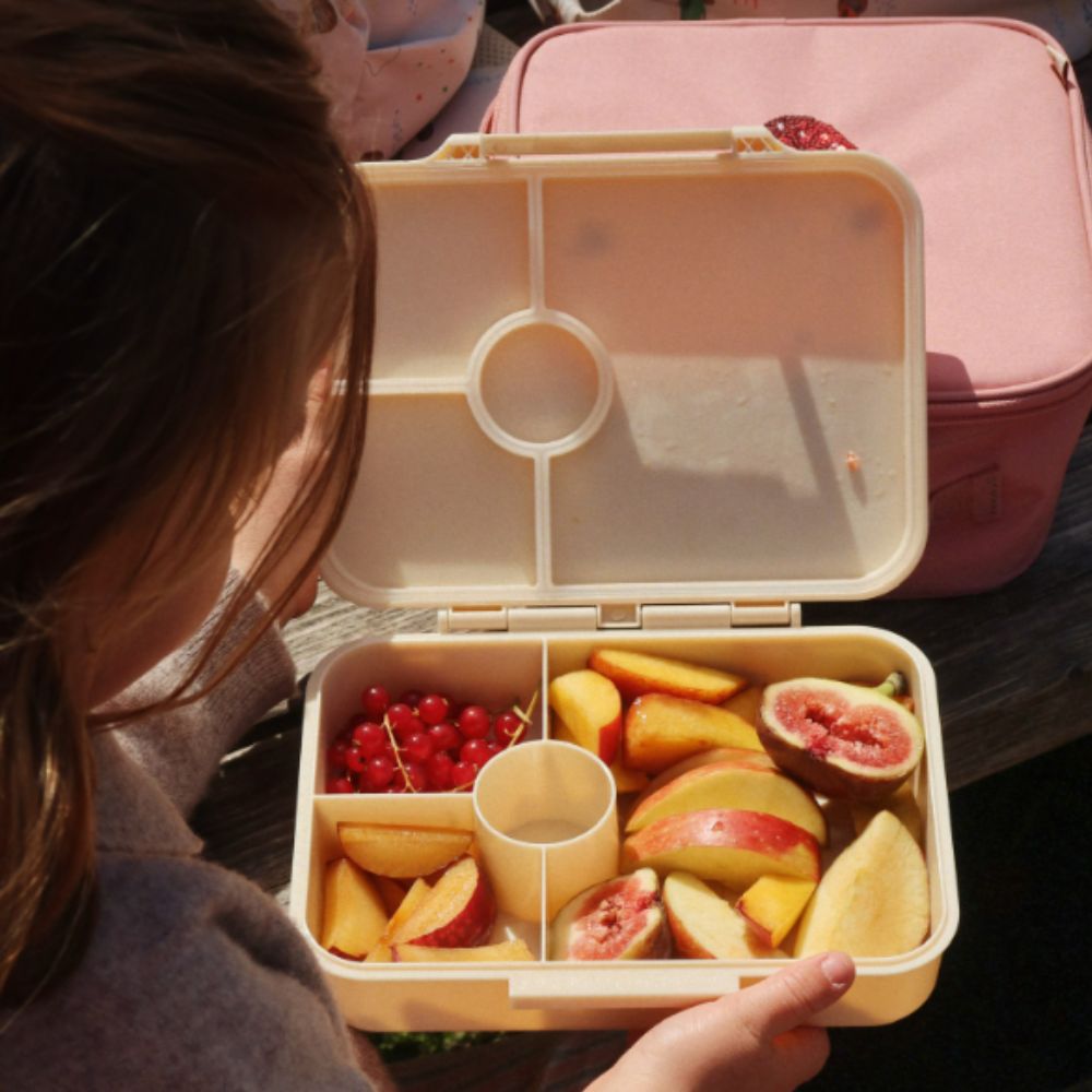 Konges Sløjd Bento Lunch Box Lemon Aop-One Size
