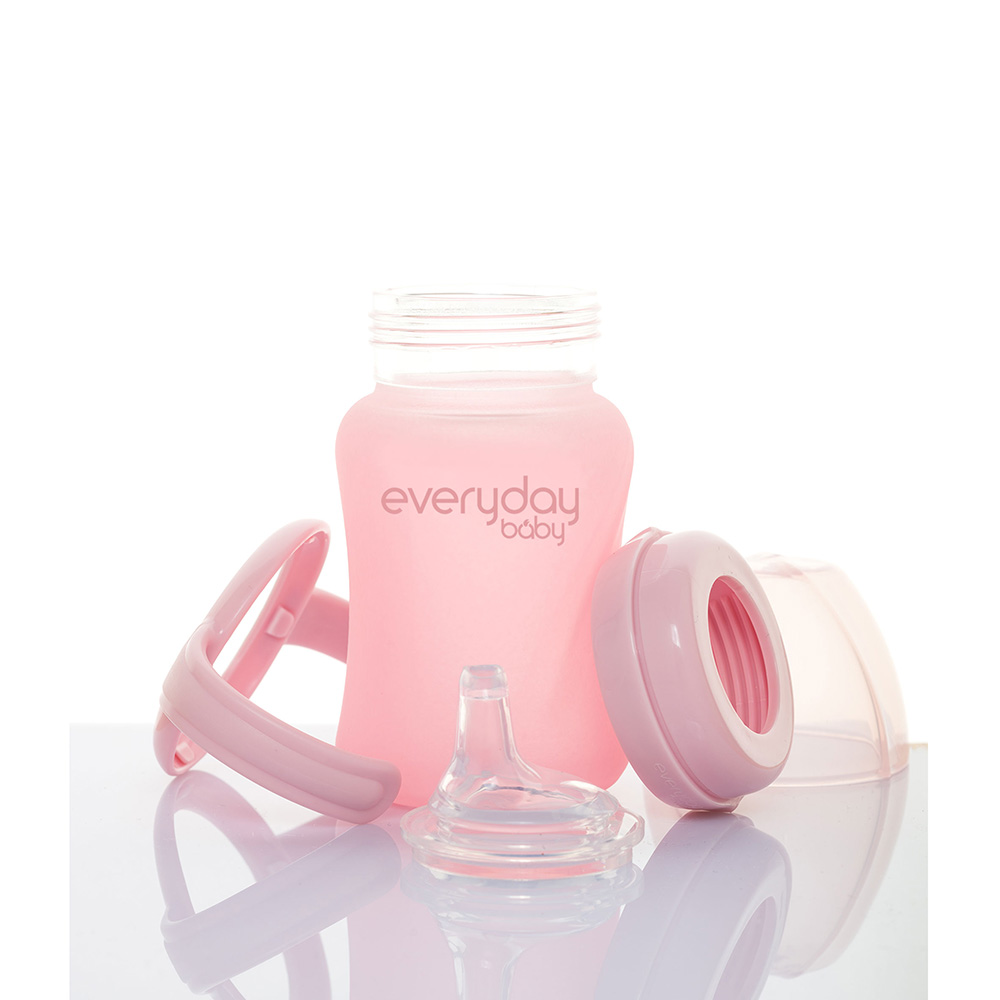 Everyday baby krus med tud Healthy + 150 ml - Rose Pink