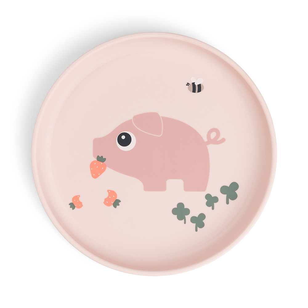 Done by Deer Foodie plate Tiny farm Powder