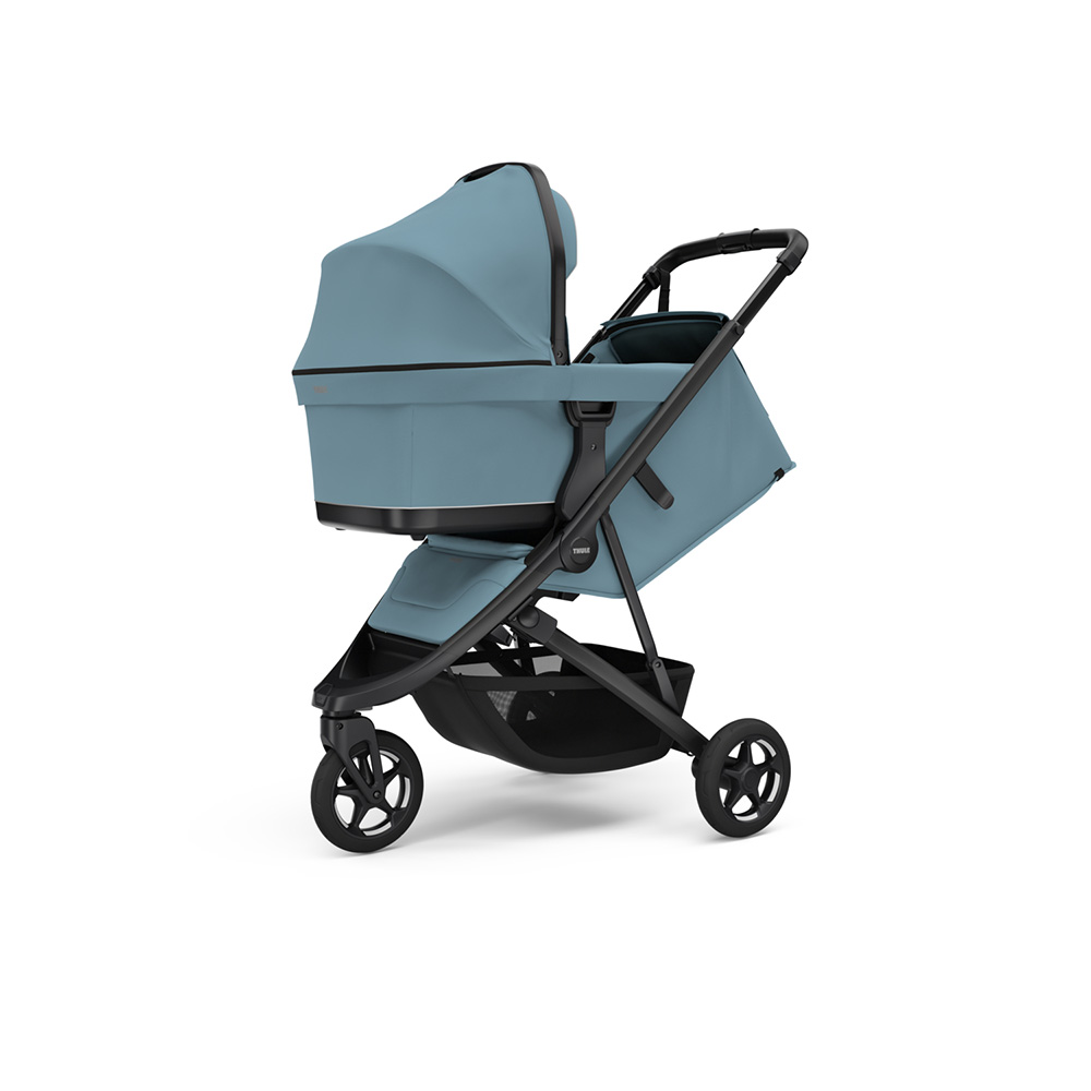 Thule Spring 2 klapvogn Mid Blue on Black
