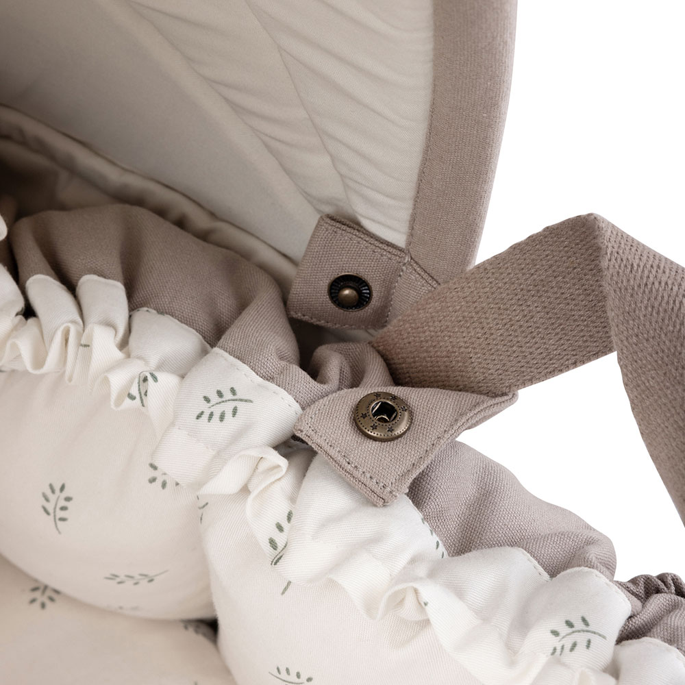 Sebra solsejl til 3-i-1 Babynest Jetty Beige
