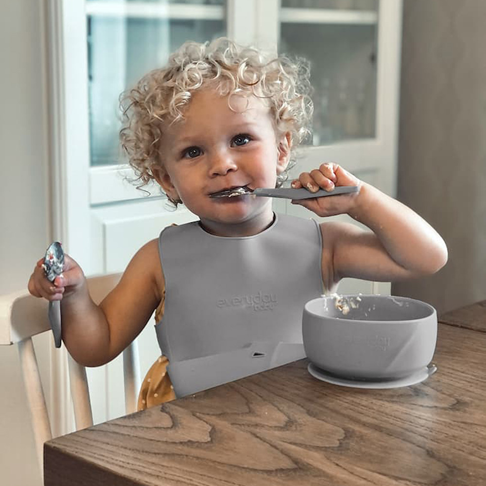 Everyday baby bestik Quiet Grey