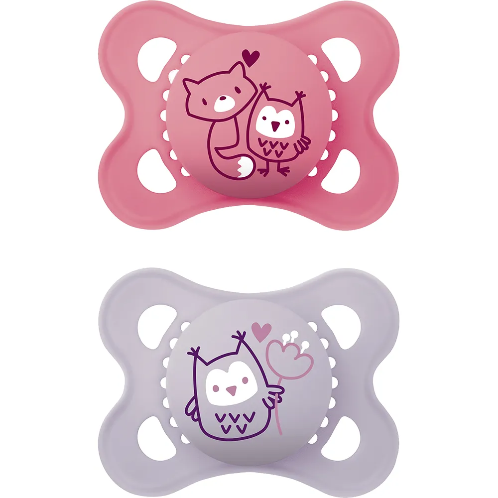 MAM Original Silikone 0–6m Rosa