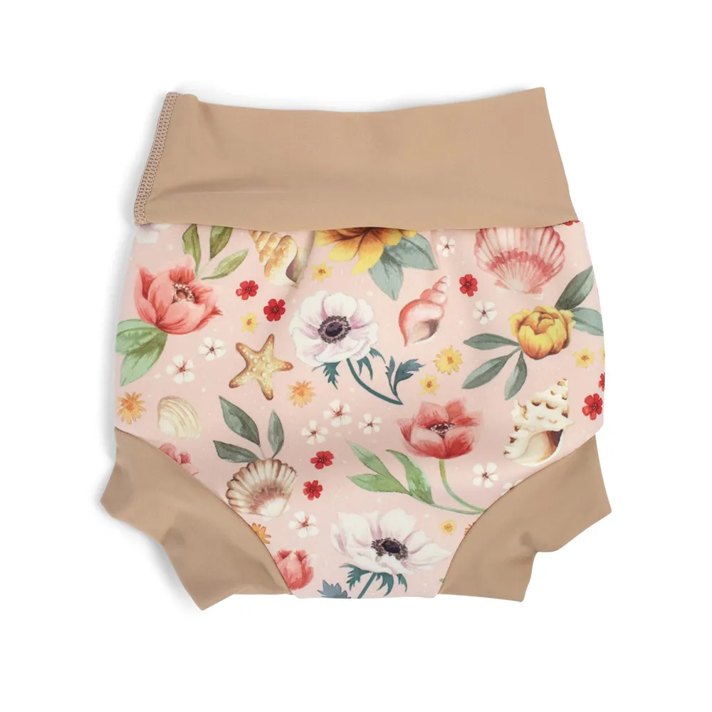 Filibabba Lucca Blebadebukser 1-2 år Ocean Blossom