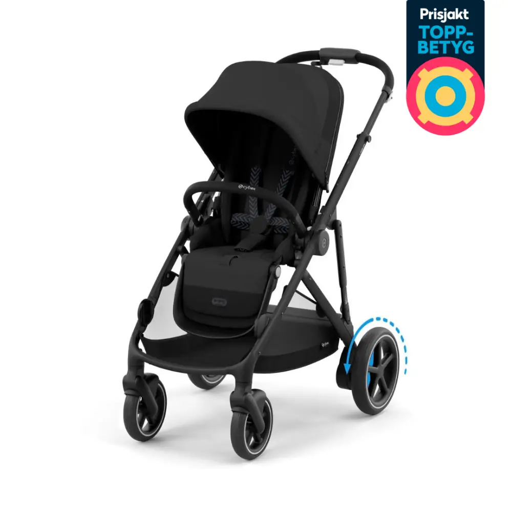 Cybex eGAZELLE S klapvogn Moon Black
