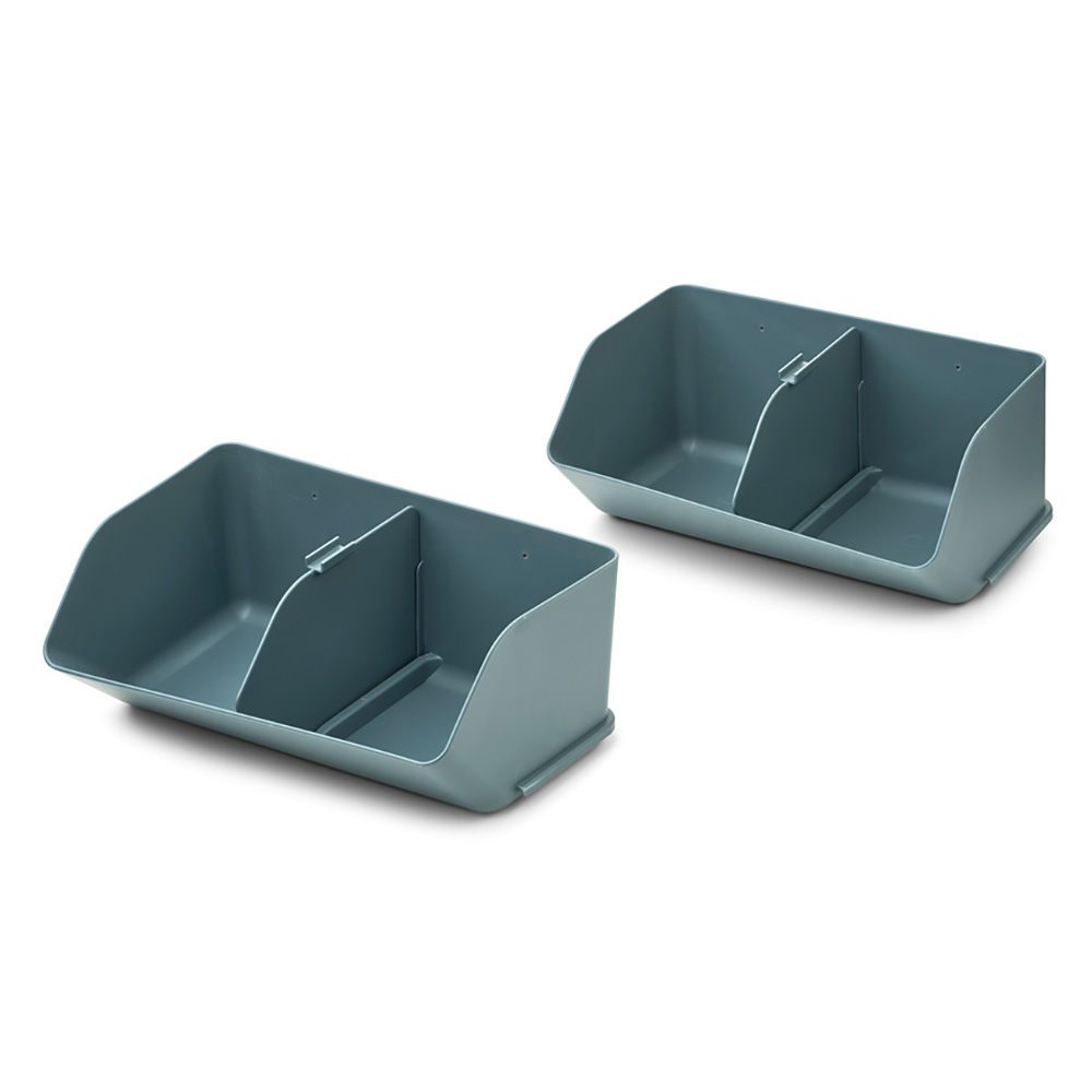 Liewood Rosemary Desktop Organizer M 2-Pack Whale blue 7130