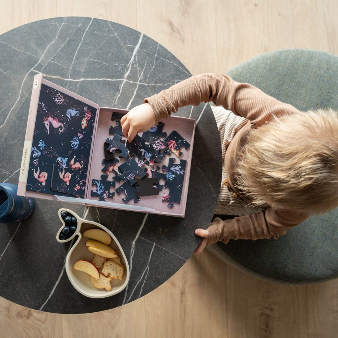 Filibabba Magnetic Games - Puslespil med søheste