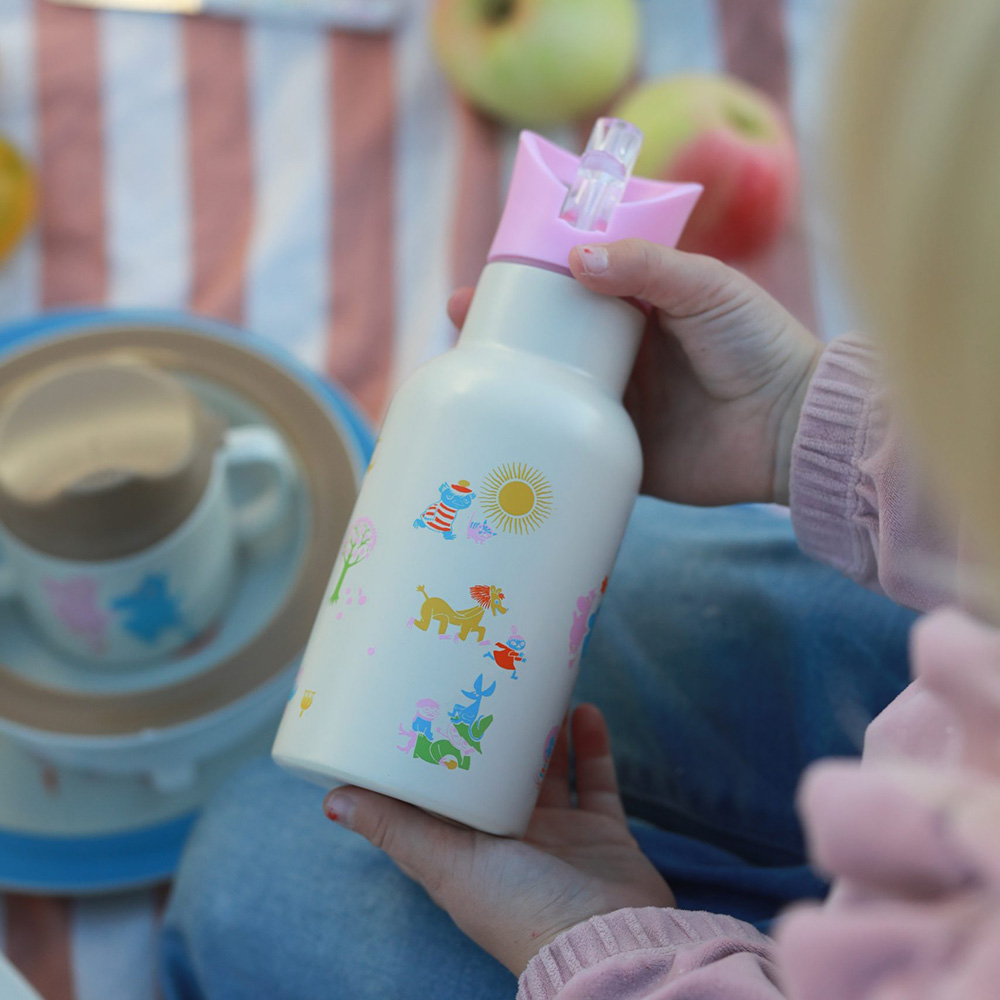 Rätt Start Moomin 80, Vandflaske pink