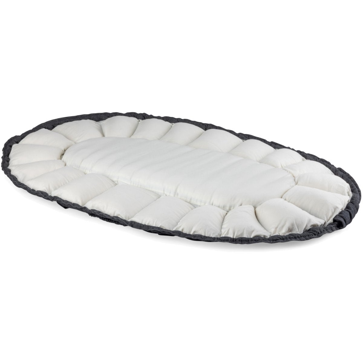 Sebra Babynest 3-i-1 med kaleche dark grey melange