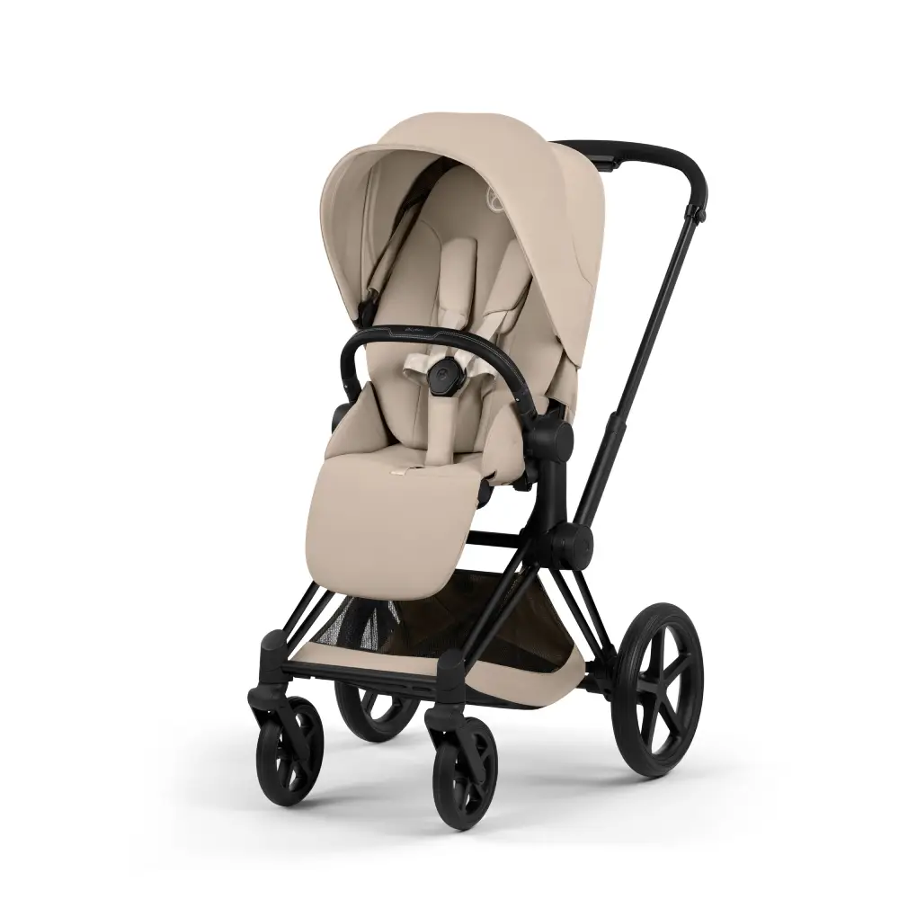 Cybex PRIAM barnevogn Matt Black/Cozy Beige