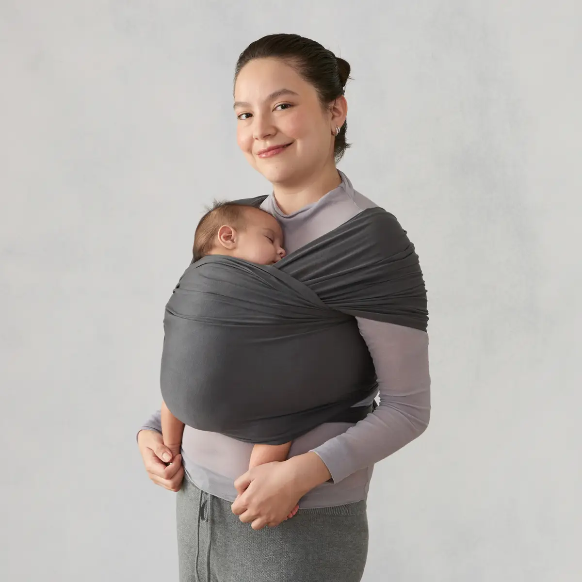 Ergobaby Aura Wrap bæresele Soft Black