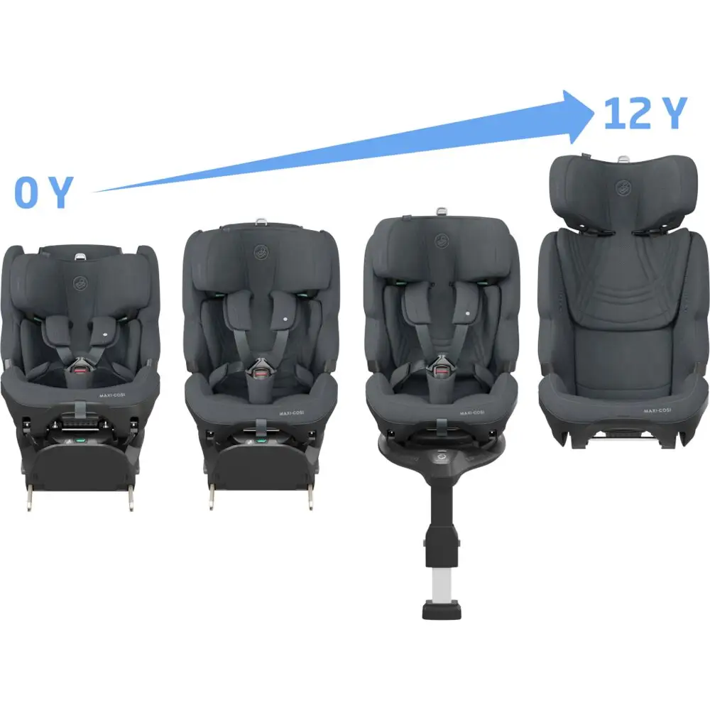 Maxi-Cosi Pearl XL Slide Pro Autostol Authentic Graphite