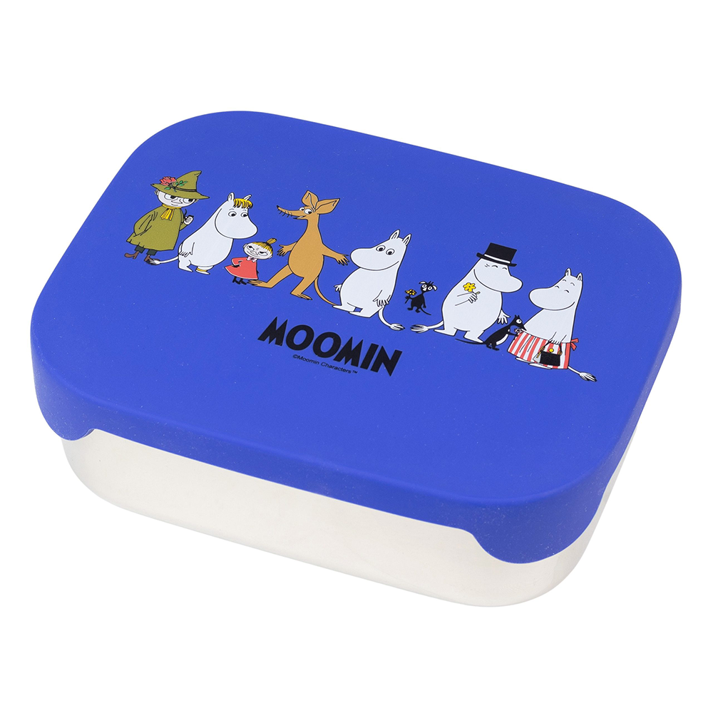 Rätt start Moomin Family, Tin Madkasse, Blå