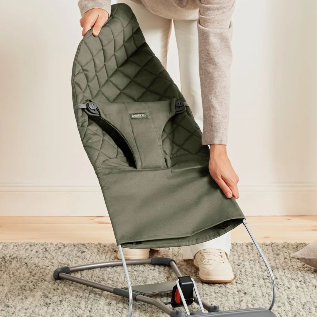 Babybjörn Babysitter Bliss Woven mørkegrøn