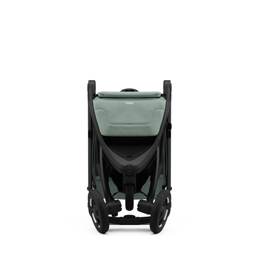 Thule Spring 2 klapvogn Mist Green on Black