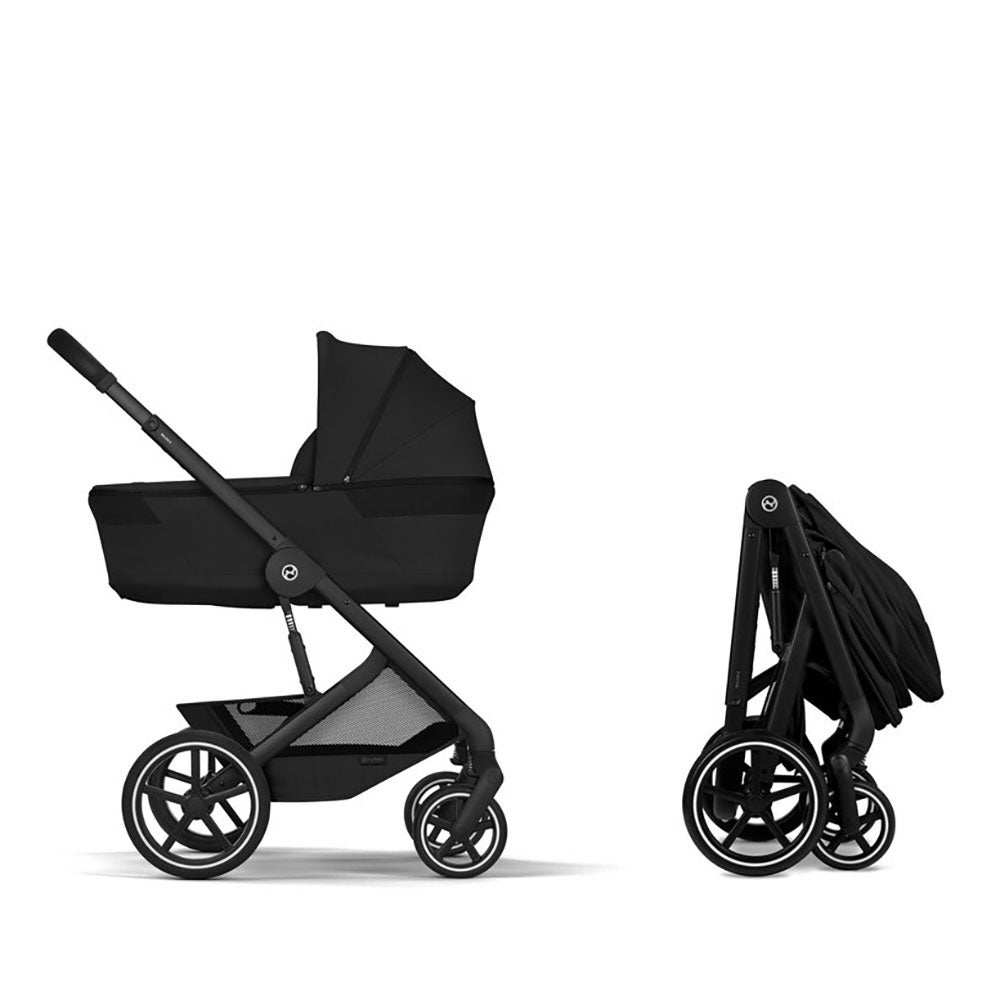 Cybex Balios S Lux inkl. sammenklappelig lift Moon Black