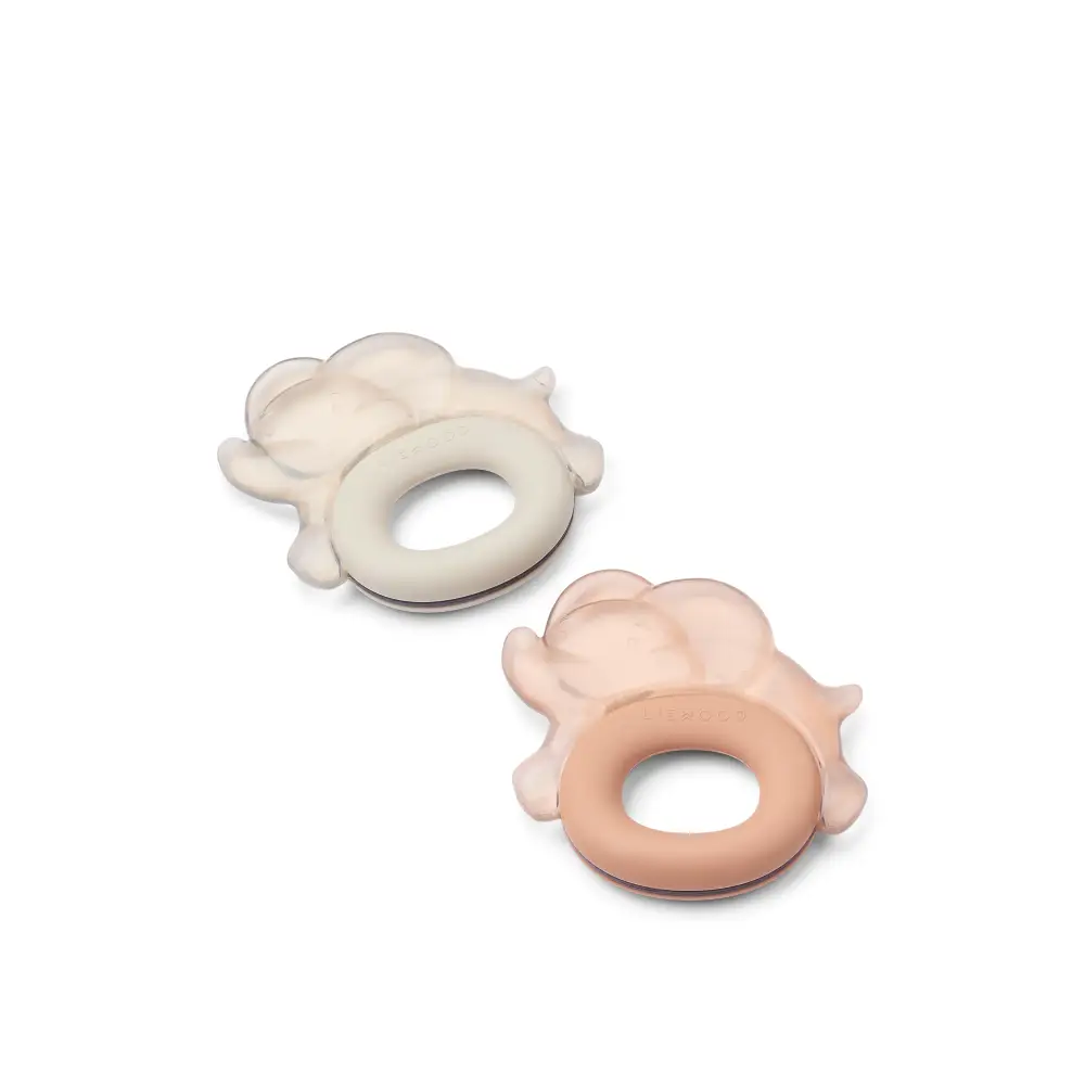 Liewood Rita Elephant Cooling Teether 2-pak Pale Tuscany / Sandy