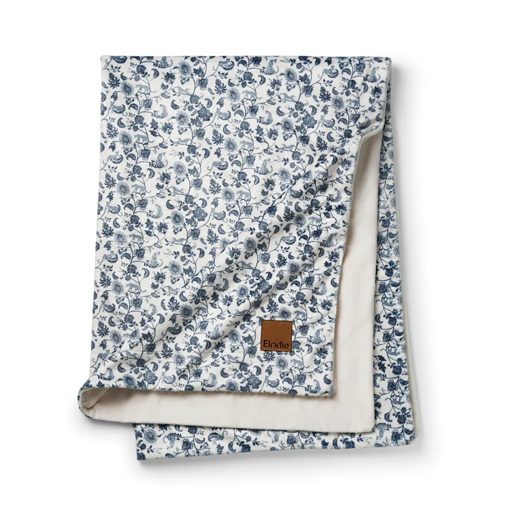 Elodie Perlefløjlsfilt Garden Leo Toile